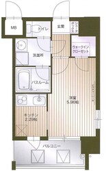 ソシオス天神の物件間取画像